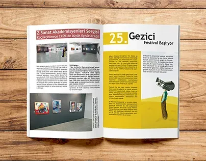 Dergi Sayfa Düzeni Optimizasyonu: Tipografi ve Görseller